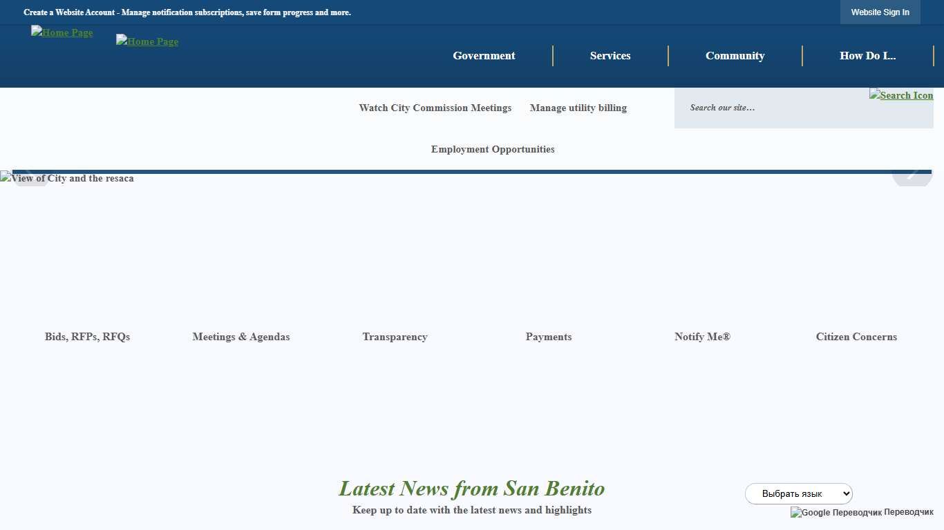 San Benito, TX - Official Website | Official Website